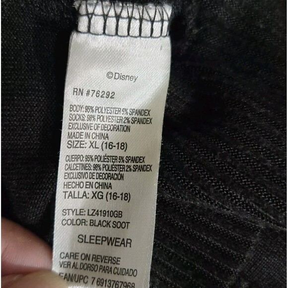 What A Wonderful Nightmare Before Christmas Sleepshirt Womens XL Disney Black - Picture 10 of 12